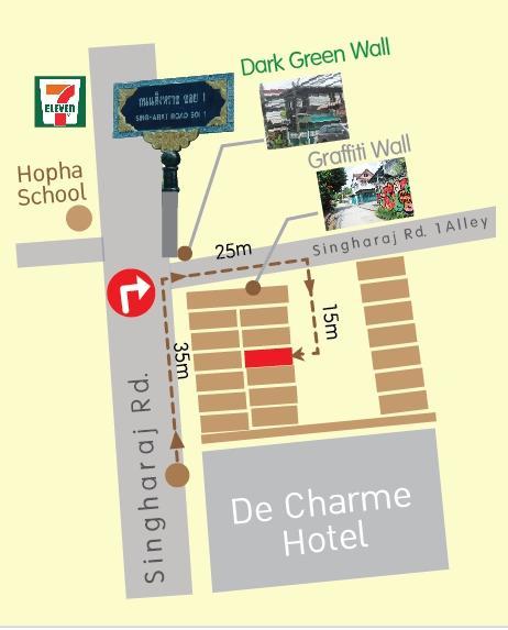 Baan Singharaj Hotel Chiang Mai Eksteriør billede